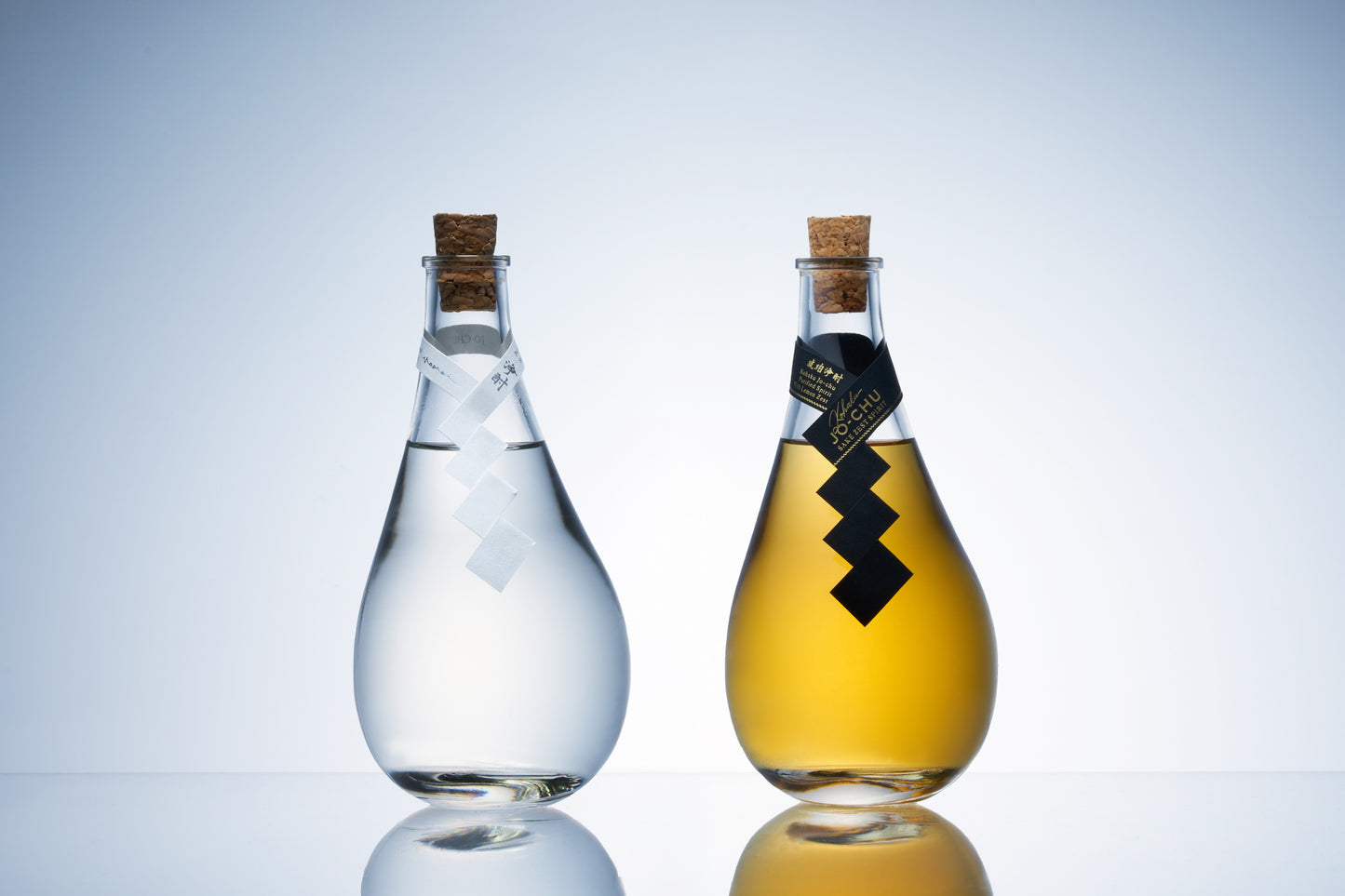 "期間限定"全商品送料無料【広島産】 JOCHU White・琥珀浄酎 300ml × 2本セット『2種飲み比べ』