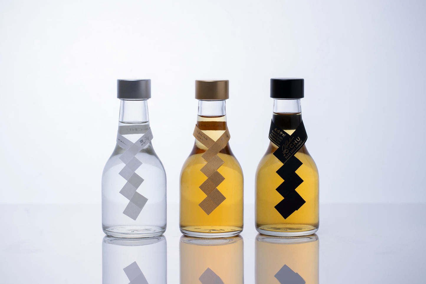 "期間限定"全商品送料無料【広島産】 浄酎・琥珀浄酎 180ml × 3本セット『3種飲み比べ』