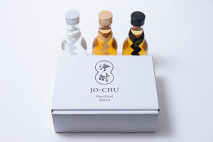 【広島産】 浄酎・琥珀浄酎 180ml × 3本セット『3種飲み比べ』