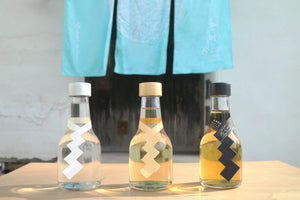 【UCプラチナカード会員様限定】　浄酎・琥珀浄酎 180ml × 3本セット【3種飲み比べ】
